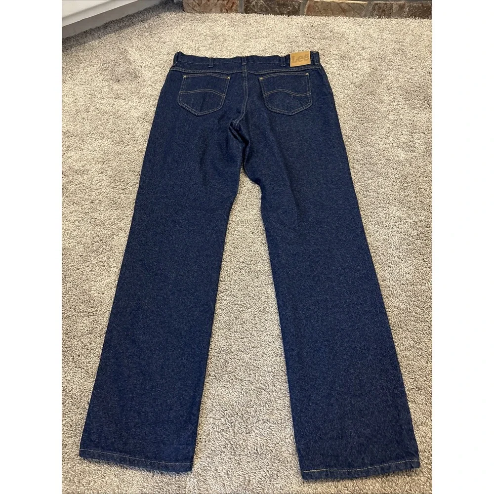 NEW 90s Vintage Men Lee MR Jeans Regular Fit 38x34 Denim 200-8989 Pepper Prewash